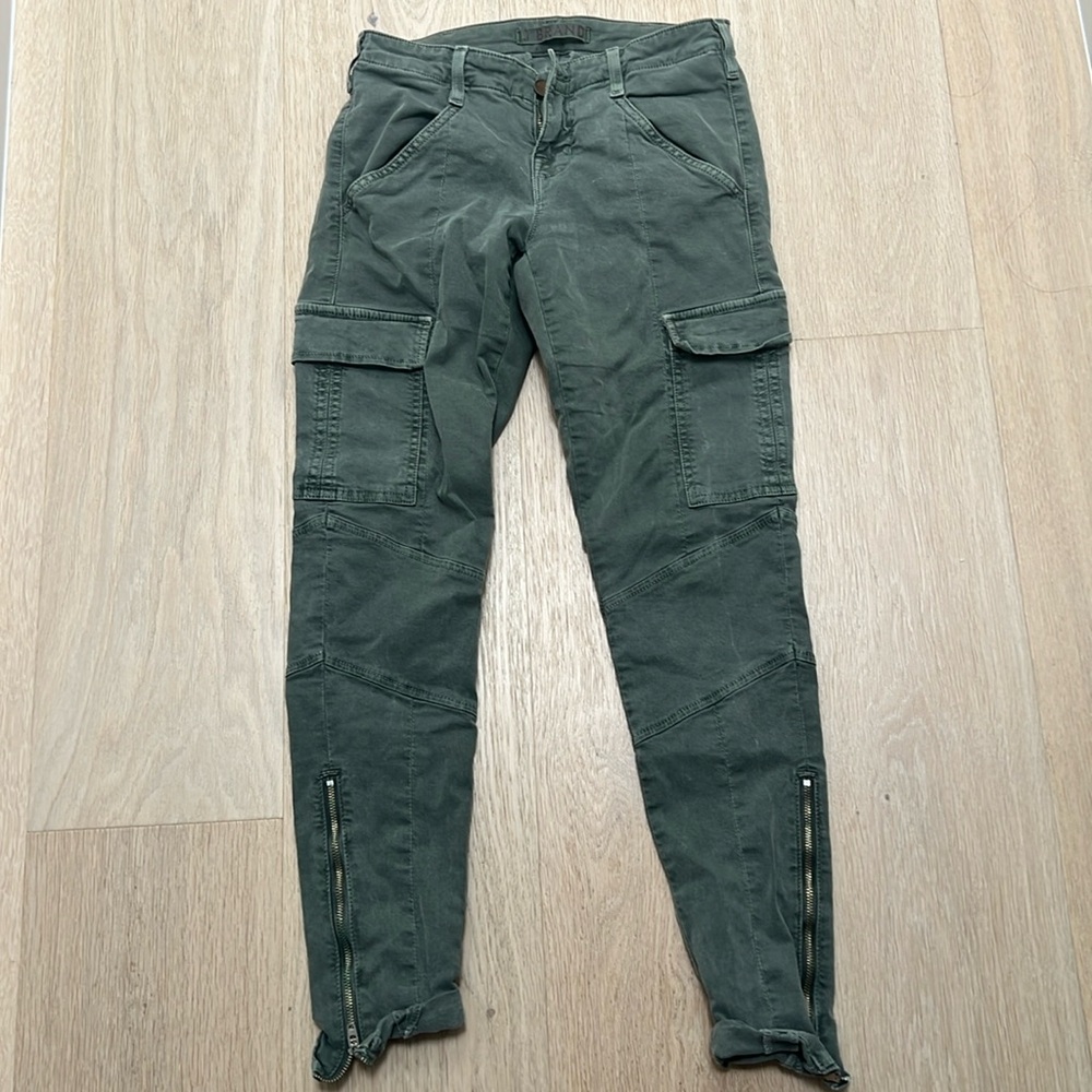 J Brand Olive Green cargo jeans